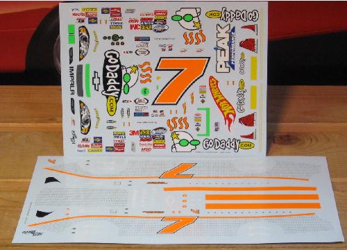 # 7 Go Daddy Danica Patrick 2010 Powerslide #118